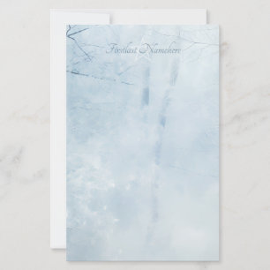 Create Your Own Icy Winter Yule Mystical Forest Stationery