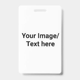 Create Your Own ID Badge