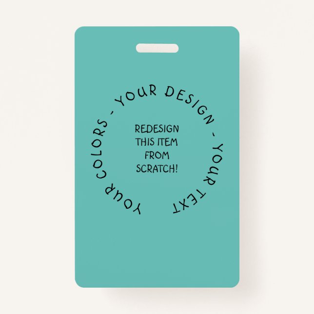 Create Your Own ID Badge (Front)