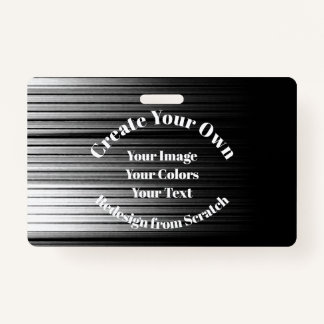 Create Your Own ID Badge