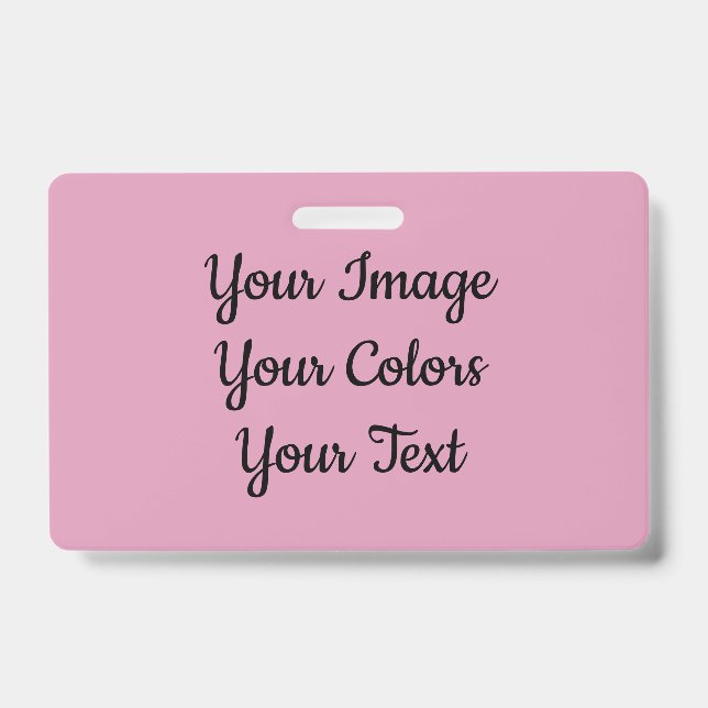 Create Your Own ID Badge (Front)