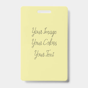 Create Your Own ID Badge