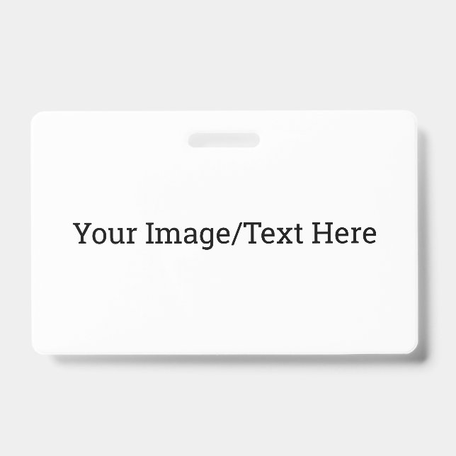 Create Your Own ID Badge (Front)