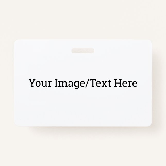 Create Your Own ID Badge (Front)