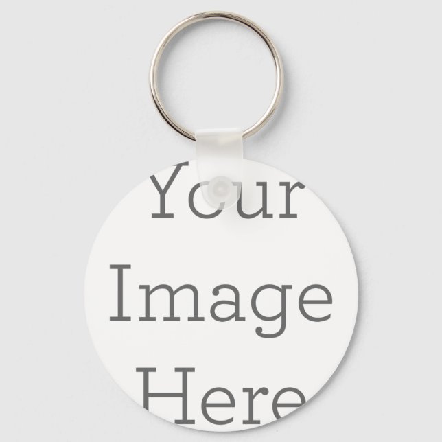 Metal Circle Keychain, 2" (Front)