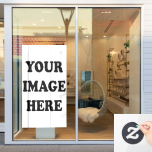 Create Your Own Image Window Cling 52"x72"