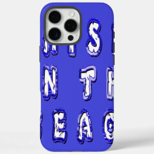 Create Your Own Inspirational Beach Life iPhone 16 Pro Max Case