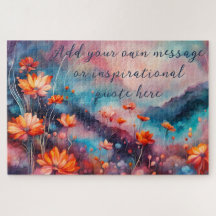 create your own inspirational message,flowers