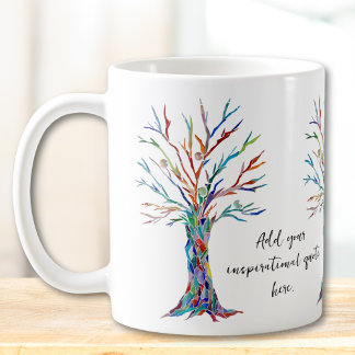 Create Your Own Inspirational Motivational Quote Coffee Mug