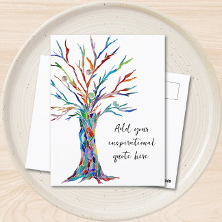 Create Your Own Inspirational Motivational Quote Postcard