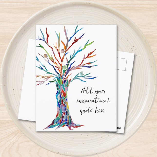 Create Your Own Inspirational Motivational Quote Postcard (Creator Uploaded)