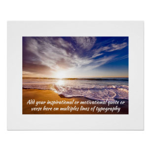 Create Your Own Inspirational / Motivational Quote Poster