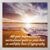Create Your Own Inspirational / Motivational Quote