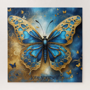 create your own inspirational quote,butterfly jigsaw puzzle