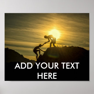 Create Your Own Inspirational Quote  Poster