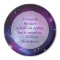 Create Your Own Inspirational Quote Purple Cosmic