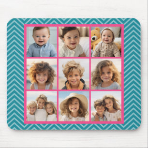 Create Your Own Instagram Photo Collage 9 photos Mouse Mat