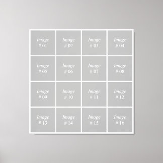 Create your own Instagram photo collection Canvas Print