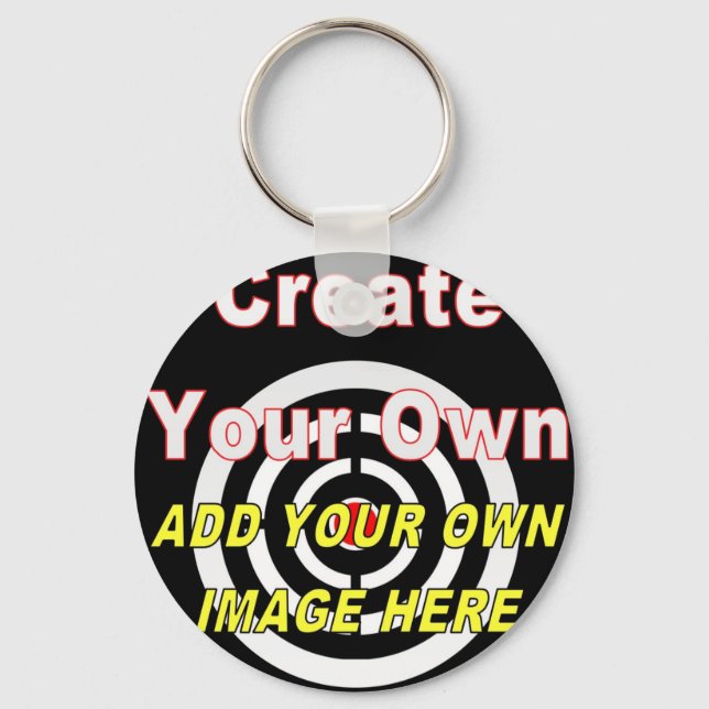Create Your Own Instant Pproduct Key Ring (Front)