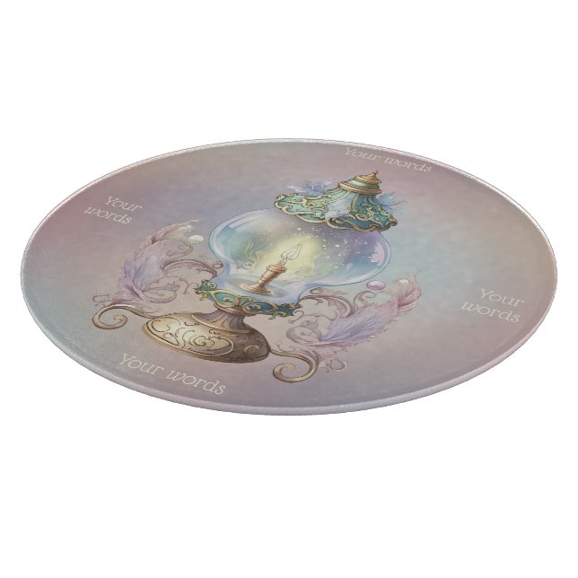 Create Your Own Intricate Fairy Lamp Cutting Board (Corner)