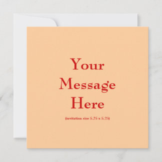 Create Your Own Invitation