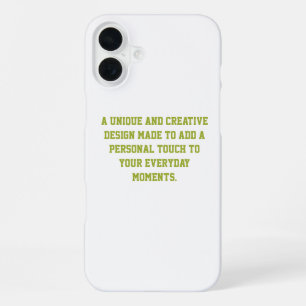 Create Your Own iPhone 16 Plus Slim Case