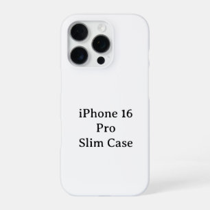 Create Your Own iPhone 16 Pro Slim Case