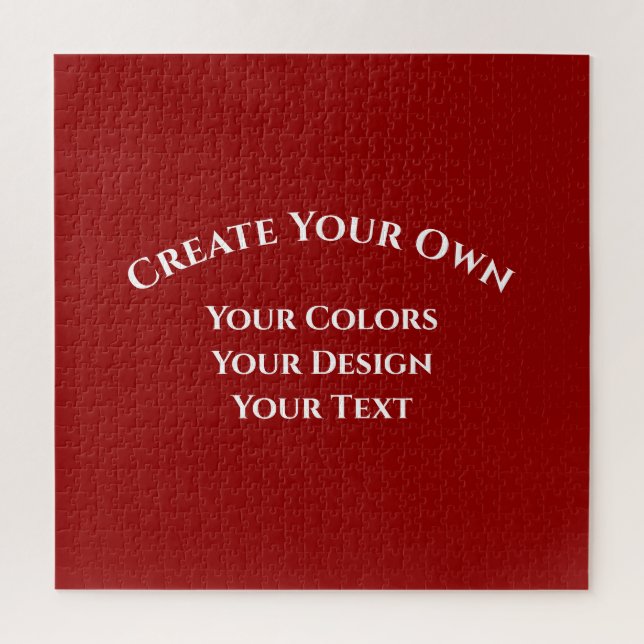 Create Your Own Jigsaw Puzzle (Vertical)