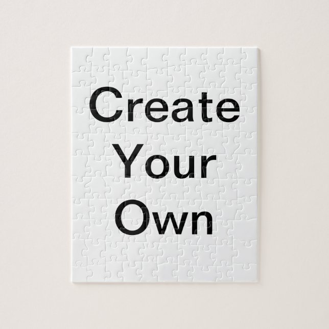 Create Your Own Jigsaw Puzzle (Vertical)