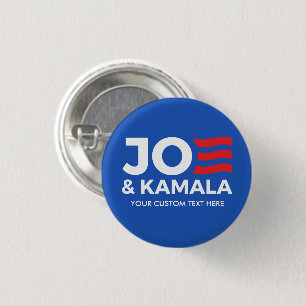 Create Your Own Joe and Kamala 2024 3 Cm Round Badge