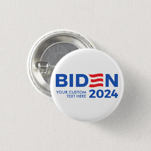 Create Your Own Joe Biden 2024 3 Cm Round Badge