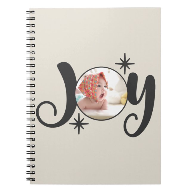 Create Your Own JOY Photo Notebook (Front)
