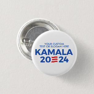 Create Your Own Kamala Harris 2024 Rectangular Sti 3 Cm Round Badge