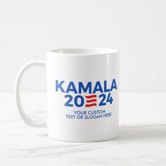 Create Your Own Kamala Harris 2024 Rectangular Sti Coffee Mug (Left)