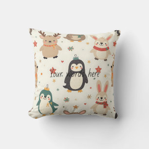 Create Your Own Kawaii Friends Christmas Animals Cushion