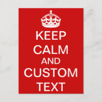 Create Your Own Keep Calm and Carry On Custom