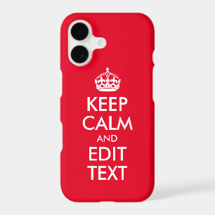 Create Your Own Keep Calm and Edit Text