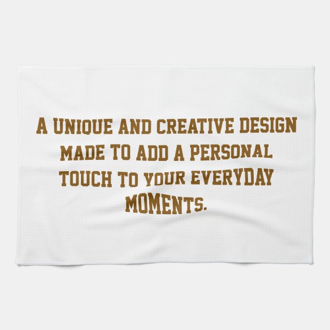 Create Your Own Kitchen Towel 16" x 24" (Horizontal)
