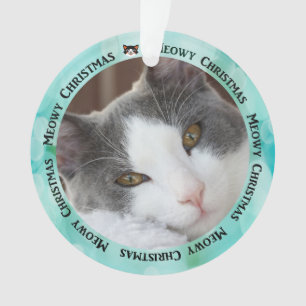 Create Your Own Kitty Cat Photo Ornament