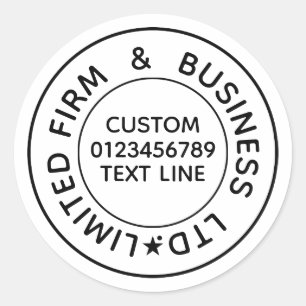 Create Your Own Label Personalised Template text