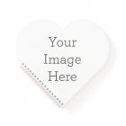 Create Your Own Laminated Heartshaped Notebook