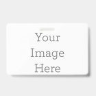 Create Your Own Landscape PVC Plastic Badge