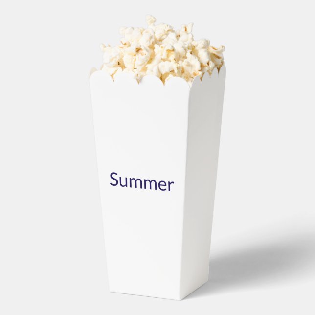 Create Your Own Large Popcorn Favour Box (Popped)