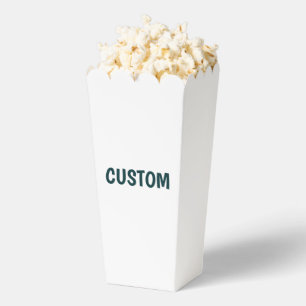 Create Your Own Large Popcorn Favour Box