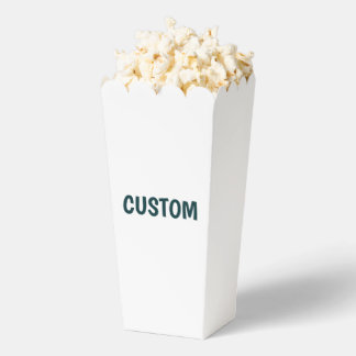 Create Your Own Large Popcorn Favour Box