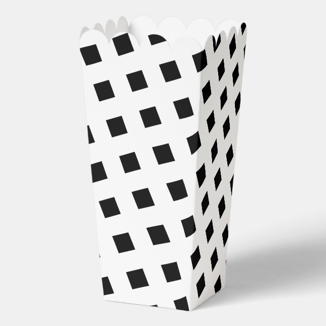 Create Your Own Large Popcorn Favour Box (Back)