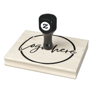 Create your own large rubber stamp