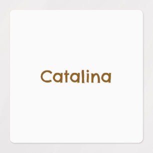 Create Your Own Large Square Waterproof Label