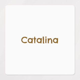 Create Your Own Large Square Waterproof Label