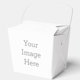 Create Your Own Large Take Out Favour Box
